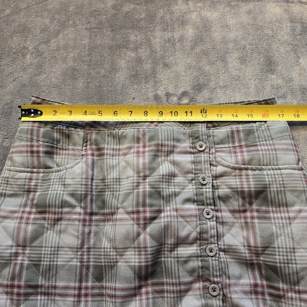 Horny Toad Quilted Birddog Skirt Size 8 - Picture 9 of 12